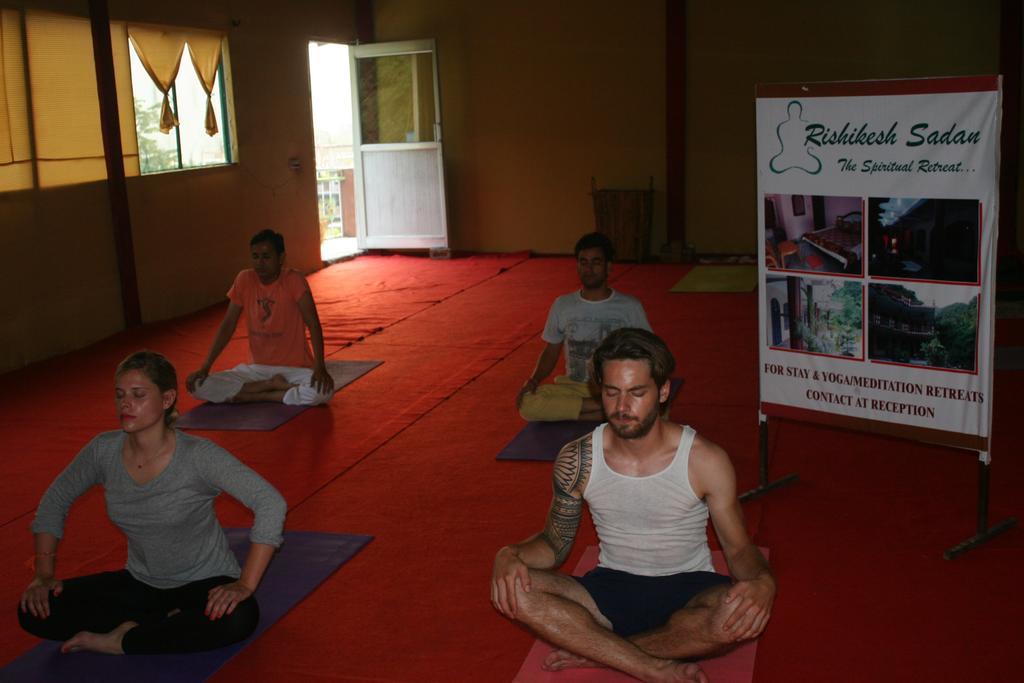 Hotel Rishikesh Sadan A Yoga & Spritual Retreat Tapovan Exterior foto